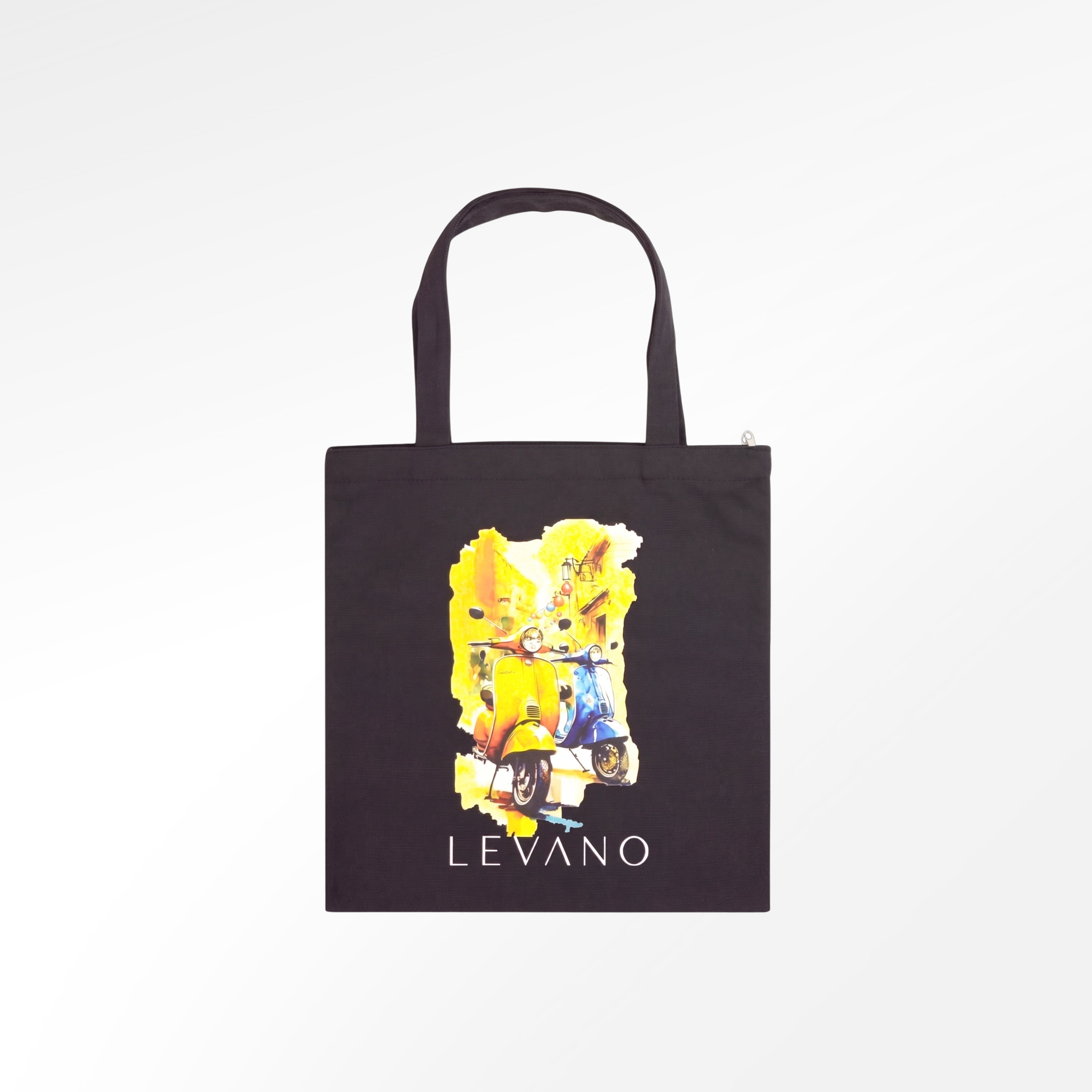 Limited Baumwolltasche Vespa mit Reissverschluss