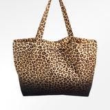 Premium Stofftasche Leopard