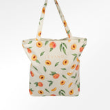 Premium Stofftasche Peaches