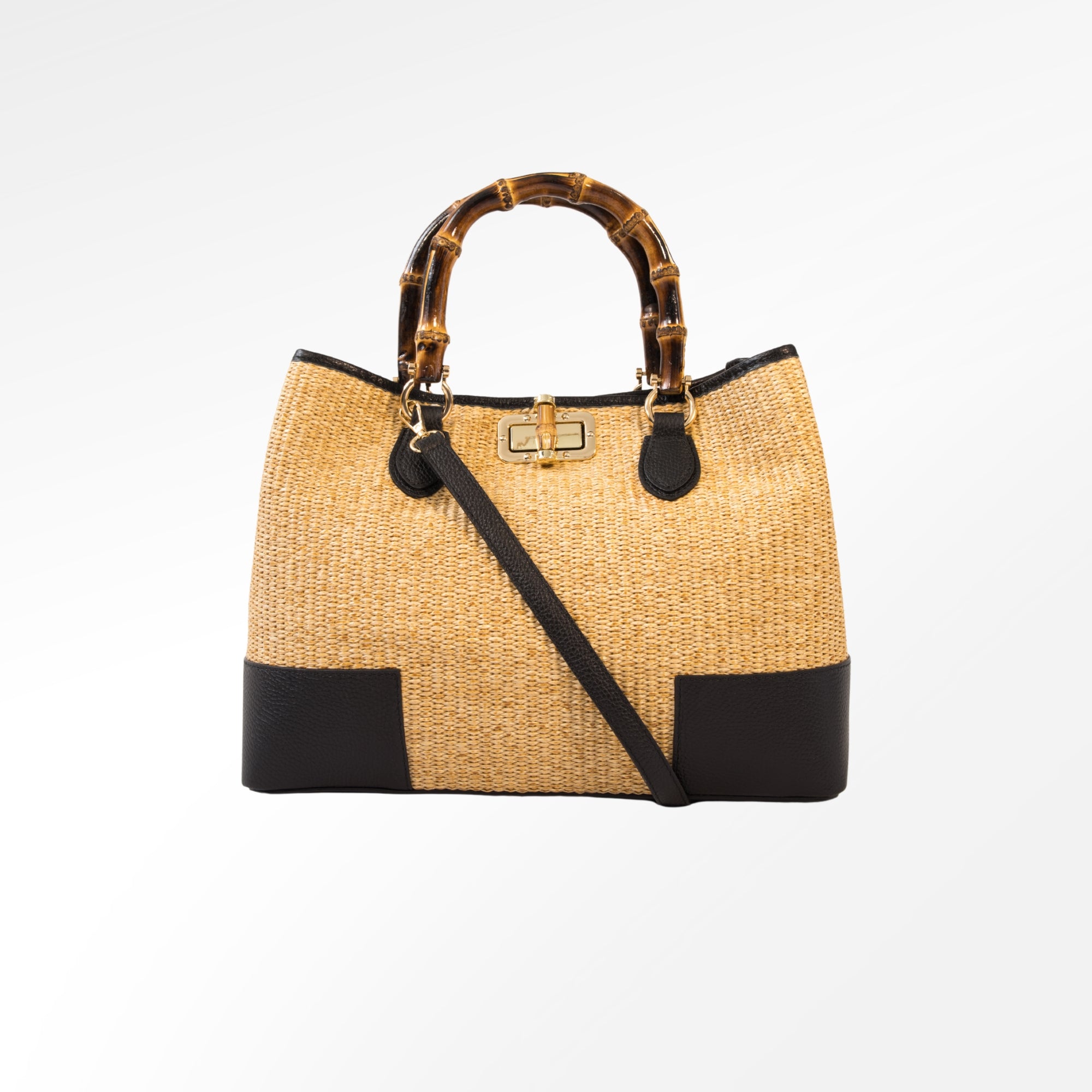 Raffia bag Raffaela
